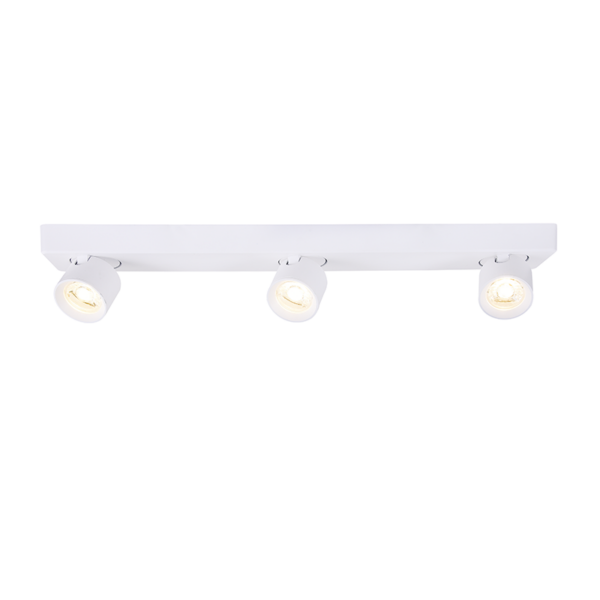 ^ΕΠΙΤΟΙΧΟ Φ/Σ LED 15W COB 80° 3000K 1200LM ΛΕΥΚΟ ΑΛΟΥΜΙΝΙΟ 54X7XH10CM PLUTO