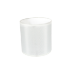 NETTO ΑΜΠΑΖΟΥΡ ΥΦΑΣΜΑ ΛΕΥΚΟ ΜΕ ΒΑΣΗ ΓΙΑ Ε14 Φ15cm X H15cm