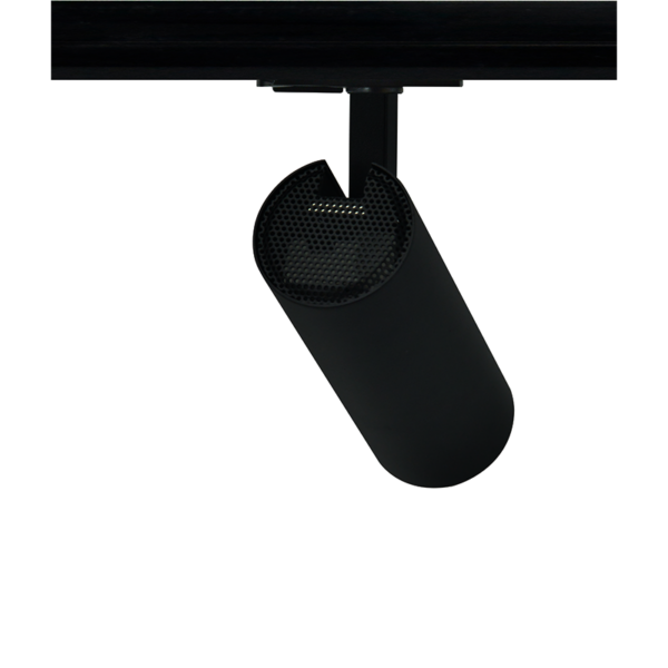 SAND BLACK LED TRACK LUMINAIRE 10W 3000K 1-PHASE 36° 1000LM 230V AC Ra80 Φ55*153MM 5YRS - Image 2