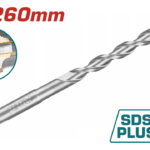 TOTAL ΔΙΑΜΑΝΤΟΤΡΥΠΑΝΟ SDS-PLUS ΤΕΤΡΑΚΟΠΟ S4L 8 X 260mm (TAC310804C)