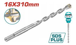 TOTAL ΔΙΑΜΑΝΤΟΤΡΥΠΑΝΟ SDS-PLUS ΤΕΤΡΑΚΟΠΟ S4L 16 X 310mm (TAC311604C)