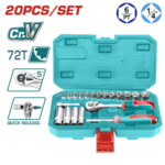 TOTAL ΕΠΑΓΓ. ΚΑΣΕΤΙΝΑ ΚΑΡΥΔΑΚΙΑ 1/4" 20ΤΕΜ (THT141201)