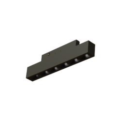 ΜΙΝΙ ΜΑΥΡΟ ΜΑΓΝΗΤΙΚΟ ΦΩΤΙΣΤΙΚΟ 24V DC 5W 4000K 250LM 36° RA90 5YRS L100ΜΜ