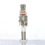 ^ ΚΑΡΥΟΘΡΑΥΣΤΗΣ ΣΤΡΑΤΙΩΤΗΣ ΛΕΥΚΟ+ΑΣΗΜΙ ΜΕ ΣΠΑΘΙ H60CM