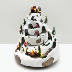 LED ΔΙΑΚ/ΚΟ ΧΩΡΙΟ WW-ΜΩΒ+ΚΙΝΗΣΗ ΣΚΙ+ΜΟΥΣΙΚΗ 4.5V (ΑΝΤΑΠ) 21Χ21Χ25CM