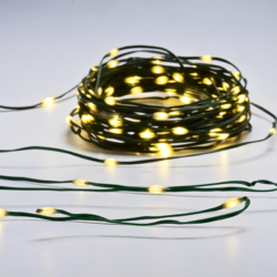 SKIN LINE LAMP 100 ΛΑΜΠ. LED WW 3AA BAT 8 ΠΡΟΓΡ. IP44 ΜΗΚΟΣ 10m 0