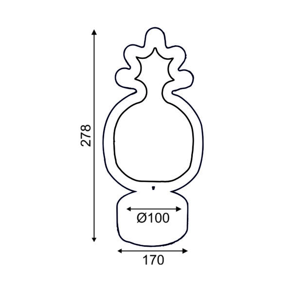 41 NEON LED ΛΑΜΠΑΚΙΑ ΜΕ ΜΠΑΤΑΡΙΑ (3xAA)/USB