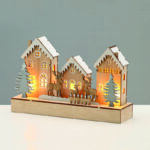 ^WOODEN VILLAGE  10 LED ΛΑΜΠ ΘΕΡΜΟ ΣΤΑΘΕΡΟ ΜΠΑΤ (2ΧΑA) 25*7*15cm IP20^