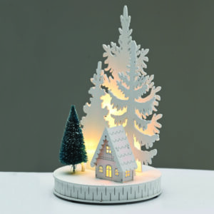 ^WOODEN HOUSE 5 LED ΛΑΜΠ ΘΕΡΜΟ ΣΤΑΘΕΡΟ ΜΠΑΤ (2ΧΑA) 14