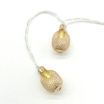 ^ "METAL PINAPPLE" 10LED ΛΑΜΠΑΚ ΣΕΙΡΑ ΜΠΑΤΑΡ.(3xAA)ΘΕΡΜΟ ΛΕΥΚΟ ΧΡΥΣΟ ΜΕΤΑΛΛΟ IP20 135+30cm ΔΙΑΦΑΝ Κ