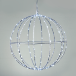 ^ "D40CM SILVER BALL" 240 ΜΙΝΙ LED ΛΑΜ