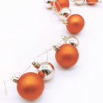 ^ "40 COPPER-CHROME BALLS" 80 CLUSTER MINI LED ΣΕΙΡΑ