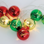 XMAS PLASTIC BALL