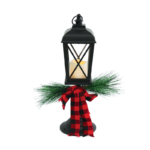 ^ ΜΑΥΡΟ ΠΛΑΣΤΙΚΟ ΦΑΝΑΡΙ ΛΕΥΚΟ ΚΕΡΙ