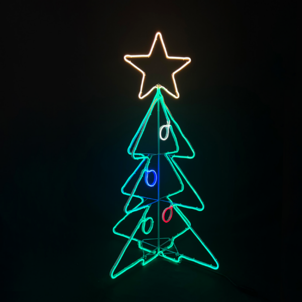 3D CHRISTMAS TREE 1000 LED ΔΙΠΛΗΣ ΟΨΗΣ ΦΩΤ. 9