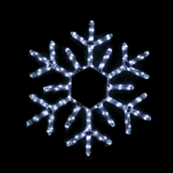 "SNOWFLAKE" 144 LED ΣΧΕΔΙΟ 6m ΜΟΝΟΚΑΝΑΛ ΦΩΤΟΣΩΛ ΨΥΧΡΟ ΛΕΥΚΟ ΜΗΧΑΝΙΣΜΟ FLASH IP44 56cm 1.5m ΚΑΛΩΔ