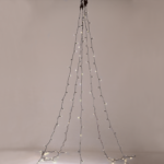 ^ 175 LED ΧΤΑΠΟΔΙ ΛΑΜΠ 5 ΣΕΙΡΕΣ x 35 ΛΑΜΠ WW ΑΝΤΑΠΤ.(31VDC)