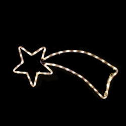 "COMET" 48 LED ΣΧΕΔΙΟ 2m ΜΟΝΟΚΑΝΑΛ ΦΩΤΟΣΩΛ ΘΕΡΜΟ ΛΕΥΚΟ ΜΗΧΑΝΙΣΜΟ FLASH IP20 68x29cm 1.5m ΚΑΛΩΔ