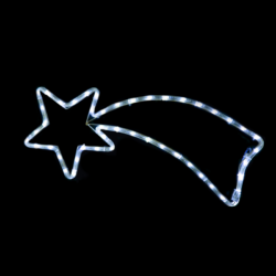 "COMET" 48 LED ΣΧΕΔΙΟ 2m ΜΟΝΟΚΑΝΑΛ ΦΩΤΟΣΩΛ ΨΥΧΡΟ ΛΕΥΚΟ ΜΗΧΑΝΙΣΜΟ FLASH IP20 68x29cm 1.5m ΚΑΛΩΔ