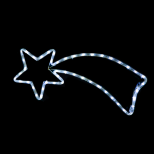 "COMET" 48 LED ΣΧΕΔΙΟ 2m ΜΟΝΟΚΑΝΑΛ ΦΩΤΟΣΩΛ ΨΥΧΡΟ ΛΕΥΚΟ ΜΗΧΑΝΙΣΜΟ FLASH IP20 68x29cm 1.5m ΚΑΛΩΔ