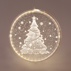 ^ "3D ACRYLIC CHRISTMAS TREE"