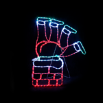 ^ "SANTA CLIMB CHIMNEY" 264 LED 11m ΜΟΝΟΚ. ΦΩΤ.