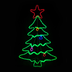 CHRISTMAS TREE 288 LED 8m ΜΟΝΟΚ.ΦΩΤ