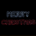 MERRY CHRISTMAS 936 LED 26m ΜΟΝΟΚ. ΦΩΤ ΛΕΥΚΟ & KOKKINO FLASH IP65 160*40