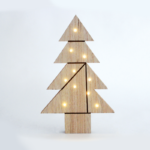 ^ "WOODEN TREE TABLE" 10 LED WW Λ/ΚΙΑ ΜΠ/ΡΙΕΣ (2AA) IP20 21.5X2.5X35CM