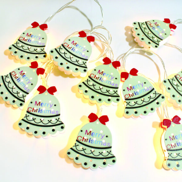 CHRISTMAS BELLS MOTIFS 10 LED ΘΕΡΜΑ ΛΑΜΠΑΚ ΣΕΙΡΑ ΜΠΑΤ 2ΧAA (ΔΕΝ ΣΥΜΠ) IP20 1