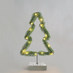 ^ "TREE TABLE LIGHTS" 15 MINI LED WW Λ/ΚΙΑ ΜΠ/ΡΙΕΣ (2AA) IP20 H40CM