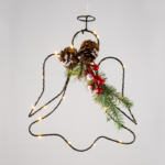 "HANGING ANGEL" 25 MINI LED WW Λ/ΚΙΑ ΜΠ/ΡΙΕΣ (3AA) IP20 24.5X30.5CM