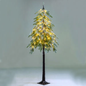 ^SNOWY GREEN PINE TREE 120 WW LED ΛΑΜΠ. ΑΝΤΑΠΤ:4