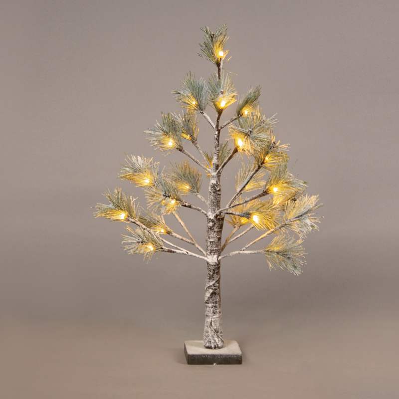 X1024144 ^ "SNOW PINE TREE" 24 WW LED ΛΑΜΠΑΚ.ΑΝΤΑΠΤ.(24VDC) IP44 10X10X60CM 3M KΑΦΕ ΚΑΛ. ΤΡΟΦ.