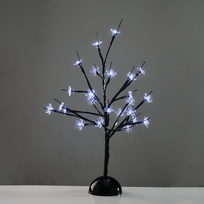 X1025211 ^ "TABLE TREE" 25 LED ΣΧΕΔΙΟ ΛΑΜΠΑΚ ΜΕ ΜΠΑΤΑΡΙΑ 3xAA ΨΥΧΡΟ ΛΕΥΚΟ IP20 10x10x45cm