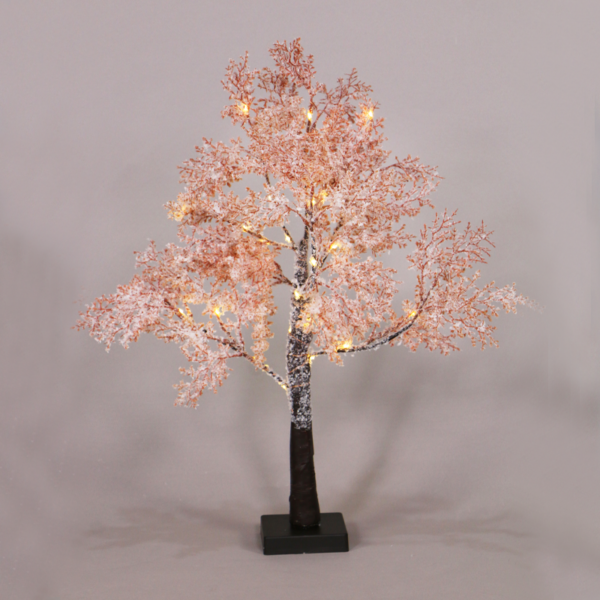 ^ “SNOW FLOWER TREE” 29 WW LED ΛΑΜΠΑΚ. IP20 3xAA ΥΨΟΣ 60CM ΒΑΣΗ 10x10CM