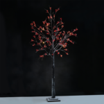 ^ "SNOW RED BERRY TREE" 96 WW LED ΛΑΜΠΑΚ.ΑΝΤΑΠΤ.(24VDC) IP44 24X24X180CM 3M KΑΦΕ ΚΑΛ. ΤΡΟΦ.