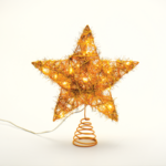 ^ "GOLD CONVEX STAR" 20 MINI WW LED ΛΑΜΠ. ΜΠΑΤ. 3ΧΑΑ