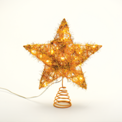 ^ "GOLD CONVEX STAR" 20 MINI WW LED ΛΑΜΠ. ΜΠΑΤ. 3ΧΑΑ