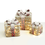 ^ SET "RATTAN GIFT BOX