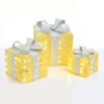 ^ SET "GOLD SILK GIFT BOX
