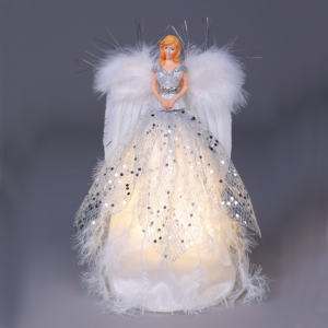 ^ ΔΙΑΚ/ΚΟ ΥΦΑΣΜΑΤΙNΟ ΑΓΓΕΛΟΣ ΜΕ LED ΦΩΤΙΣΜΟ 30CM