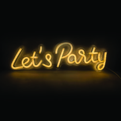 LET'S PARTY 125 NEON LED ΛΑΜΠ USB ΚΑΛ 2m ΘΕΡΜΟ IP20 41*1