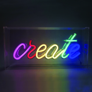 CREATE 90 NEON LED ΛΑΜΠ USB ΚΑΛ 2m ΠΟΛΥΧΡΩΜΑ IP20 30*4