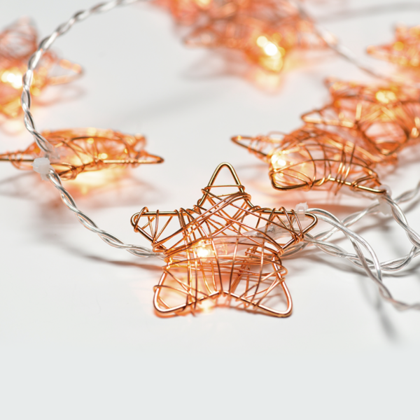 ^ "METAL STARS" 10LED ΛΑΜΠΑΚ ΣΕΙΡΑ ΜΠΑΤΑΡ.(3xAA)ΘΕΡΜΟ ΛΕΥΚΟ ΧΑΛΚΙΝΟ ΜΕΤΑΛΛΟ IP20 135+30cm ΔΙΑΦΑΝ ΚΑ