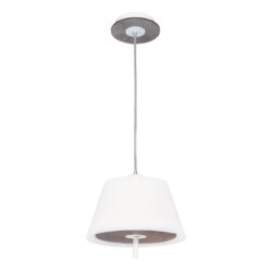 NETTO ΚΡΕΜ Φ/Σ 1ΧE27 ΑΠΟΧ ΤΣΙΜ MDF+ΛΕΥΚ ΜΕΤΑΛΛΟ+ΥΦΑΣΜ Φ28ΧΗ80CM