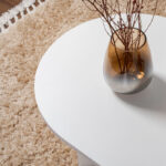 Τραπέζι σαλονιού Tabletod pakoworld σε λευκή απόχρωση 119x60x40εκ - Image 4