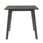 Τραπέζι Benson pakoworld MDF σε rustic grey απόχρωση 80x80x75εκ - Image 2