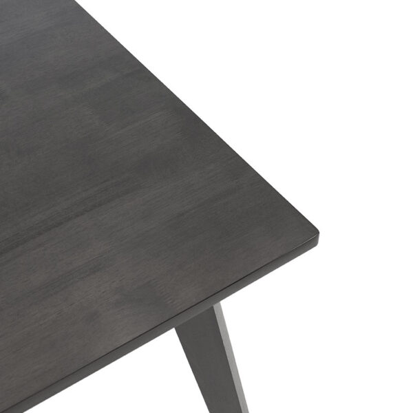 Τραπέζι Benson pakoworld MDF σε rustic grey απόχρωση 80x80x75εκ - Image 3