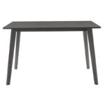 Τραπέζι Benson pakoworld MDF σε rustic grey απόχρωση 120x75x75εκ - Image 2